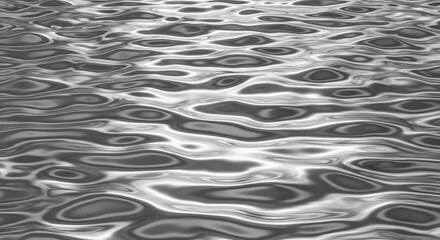 Mesmerizing pattern of light and shadow on rippling water surface