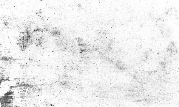 Grungy textured background with distressed concrete effect and scattered dark speckles, abstract grunge overlay for design isolated on transparent background
