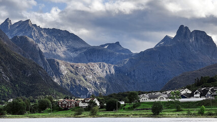 Norwegian Landscape Mountains &Aring;ndalsnes Norway View