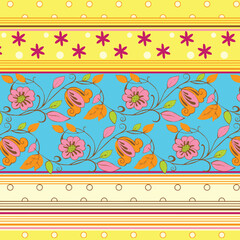 seamless floral background