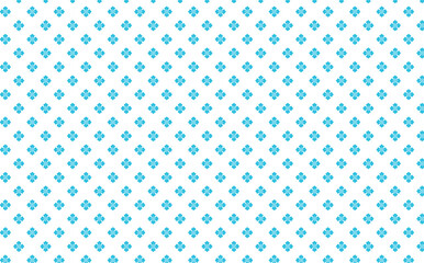 日本の伝統的な紋様素材。花菱紋のパターンのシームレスな和風デザイン素材。