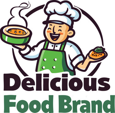 chef holding a plate with food