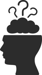 head idea silhouette