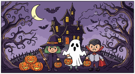 Helloween vector illustration - 22