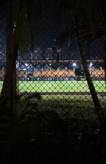 夜のスタジアム