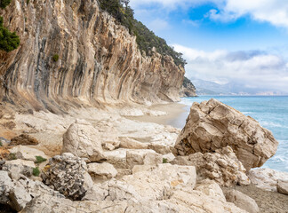 Sardinia&rsquo;s cliffs and caves near Cala Luna