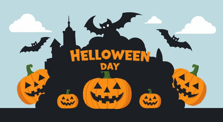 Helloween vector illustration - 1