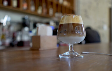 glass of coffee