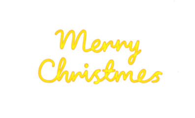 Golden handwritten Merry Christmas script on transparency background evoking festive warmth and cozy holiday cheer