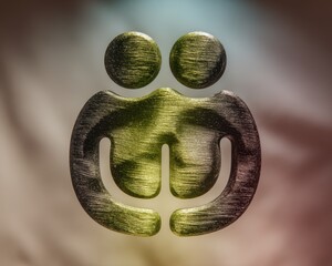 Abstract symbol representing unity and togetherness.