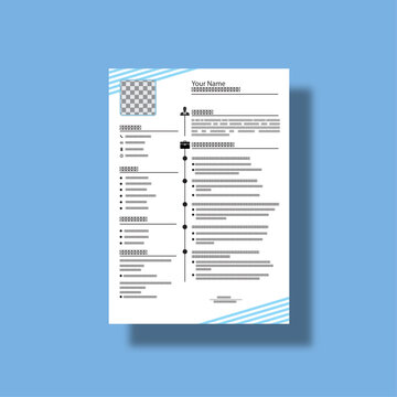 Modern Minimalist Resume Template | Clean CV Layout for Professionals Update 2026-2027