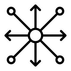 deployment line icon