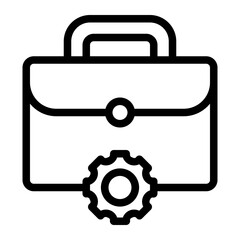 portfolio line icon