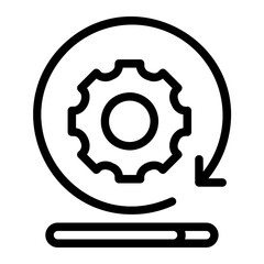 project status line icon