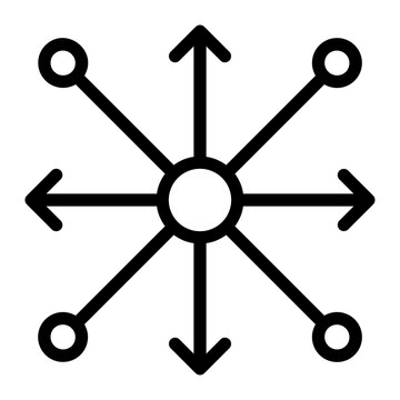 deployment line icon