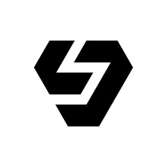 Letter LJ creative bold monogram logo