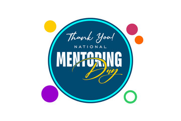 Mentoring Day Holiday Concept Vector National