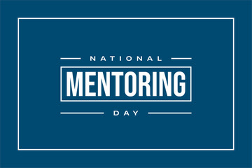 Mentoring Day Holiday Concept Vector National