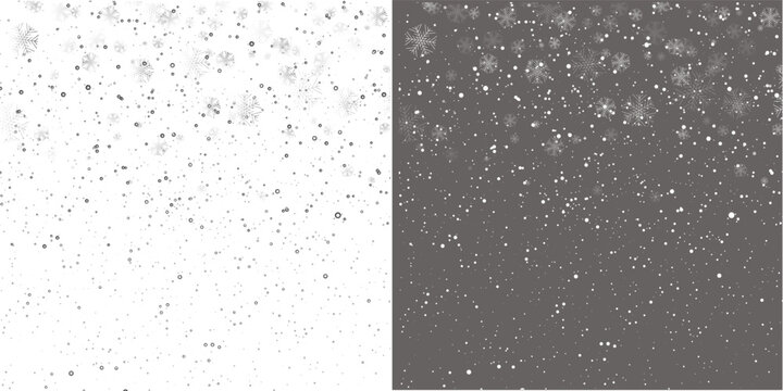 Winter snowstorm effect PNG, falling snowflakes, Christmas seasonal transparent overlay