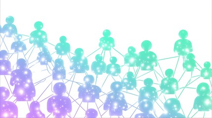 Stylized digital avatars form an interconnected global social network structure