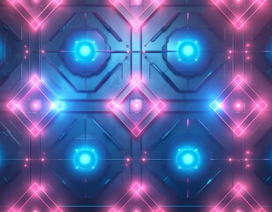 Abstrak ungu dengan binar bintang biru, menciptakan desain ruang angkasa vektor yang terang dan berpendar