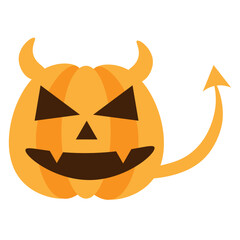 Pumpkin Haloween Illustration