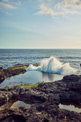 sea and rocks