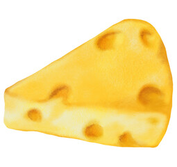 cheese slice cheesecake hand drawing painting  illustration