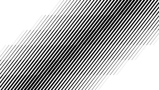 Black and white smooth transition pattern with lines effect for sporty and modern background. Fully editable vector element. Vector Format Illustration 