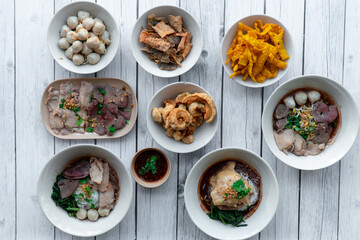 Thin crispy pork skin, used for snacking