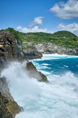 Broken beach. Nusa Penida, Bali