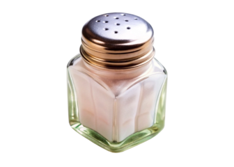 salt shaker isolated on white background