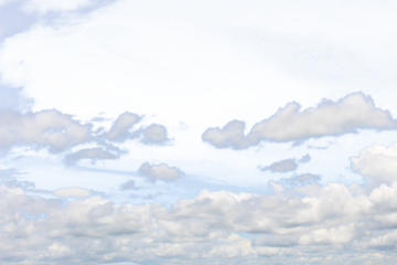 Cloud isolated on transparent background for graphic design