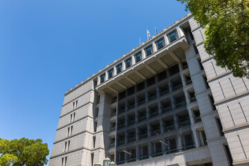 大阪市役所本庁舎（2025年8月撮影）