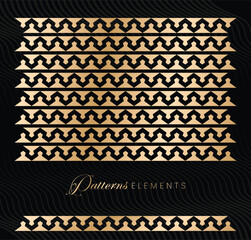 Luxury Dark Patterns Background