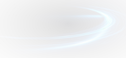 Blue Light Trail PNG with Dynamic Curves and Flash Effects.