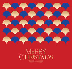 Merry Christmas Poster Pattern Design