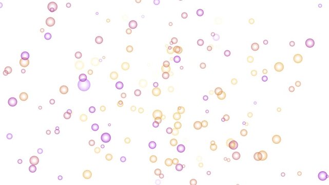 abstract background with bubbles