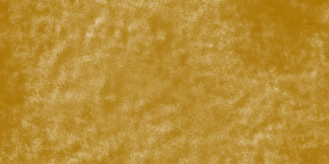 Yellow brown stained paper. Old retro letter texture. A textured gold background with a soft gradient from yellow to deep amber. brown concrete wall abstract background.	