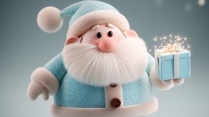 Cute 3D Christmas Premium Pack – Kawaii Minimalist Holiday Illustrations with Cozy Scenes, Festive Characters, Pastel Decorations, and Elegant Winter Atmospheres for Modern Design Projects