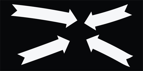 Abstract geometric composition with bold colors