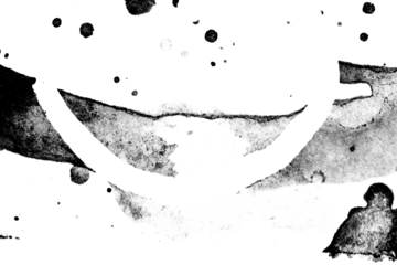 Acrylic Heavy Paint Splatters brush strokes and spots overlay transparent background grunge