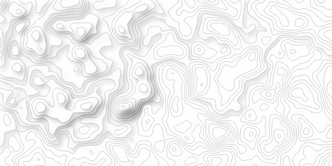 White vector discovery relief landscape topography map contour grid discovery diagram area topographic spiral map design.	
