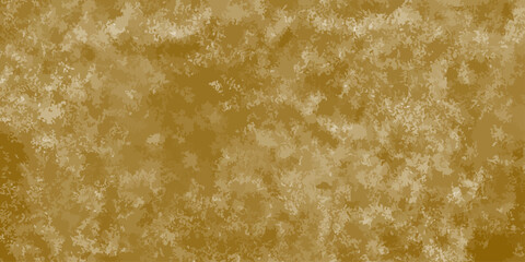 Textured Golden Brown Abstract Background Grunge Wall Vintage Design Distress Wallpaper. Gold Painted Background. Golden Abstract decorative paper texture background for artwork - Illustration.

