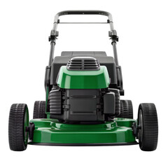 Fototapeta premium Lawn Mower isolated on a transparent background.