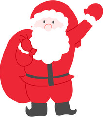 크리스마스 성탄절 산타클로스 일러스트