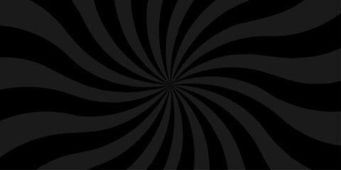 Abstract vector pop shine black spiral sunset ray cartoon pop sunburst wallpaper. minimal summer spiral line diagonal vintage summer poster design.	