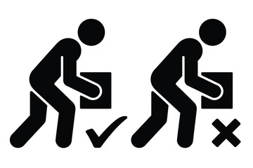 Correct lifting posture safety tips for workplace ergonomics and health