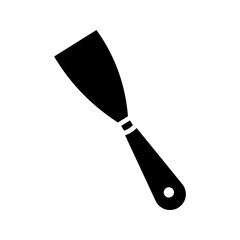  putty knife icon vecktor flat design