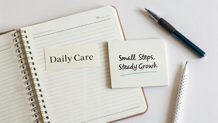 Notes on Daily Care and Growth in Personal Development Strategy